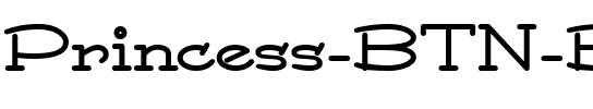 Princess BTN Bold.ttf