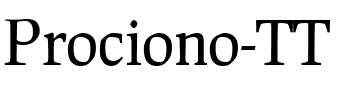 Prociono TT Regular.ttf