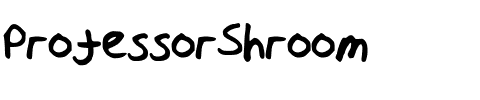 ProfessorShroom Medium.ttf