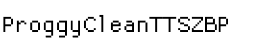 ProggyCleanTTSZBP Regular.ttf