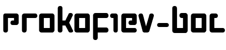 Prokofiev Bold Bold.ttf