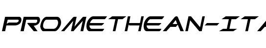 Promethean Italic Italic.ttf