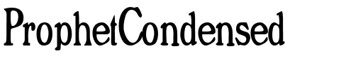 ProphetCondensed Regular.ttf