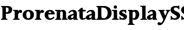 ProrenataDisplaySSi Regular.ttf