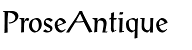 ProseAntique Regular.ttf