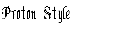 Proton Style Normal.ttf
