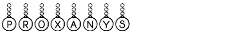 Proxanys Regular.ttf