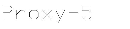Proxy 5 Regular.ttf
