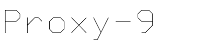 Proxy 9 Regular.ttf