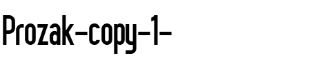 Prozak Regular.ttf