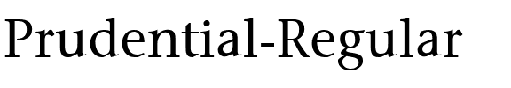 Prudential Normal.ttf
