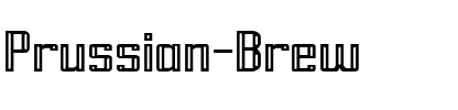 Prussian Brew Regular.ttf