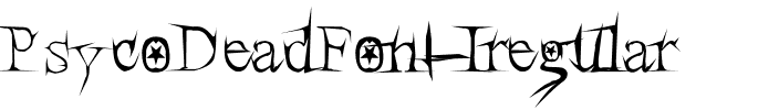 PsycoDeadFont Iregular.ttf
