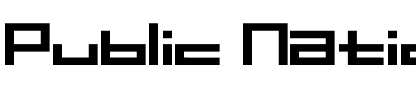 Public Nation Original.ttf