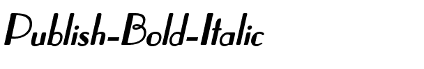 Publish Bold Italic.ttf