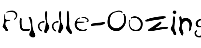 Puddle Oozing.ttf