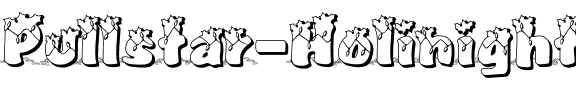 Pullstar-Holinight Holinight.ttf