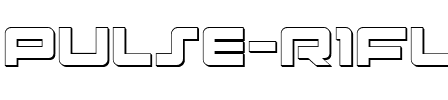 Pulse Rifle 3D Regular.ttf