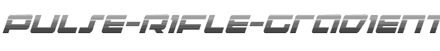 Pulse Rifle Gradient Italic Italic.ttf