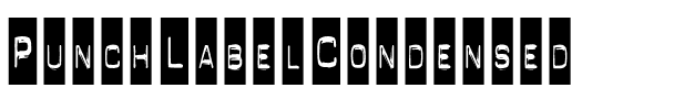 PunchLabelCondensed Regular.ttf