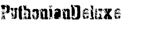 PythonianDeluxe Regular.otf