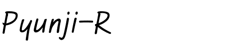 Pyunji R Regular.ttf