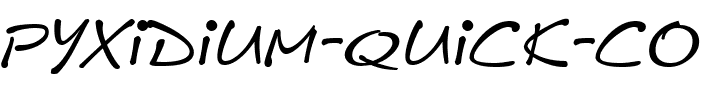 Pyxidium Quick Regular.ttf