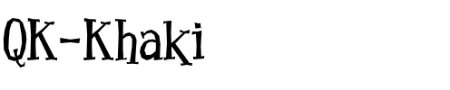 QK Khaki Regular.ttf