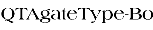 QTAgateType Bold.ttf