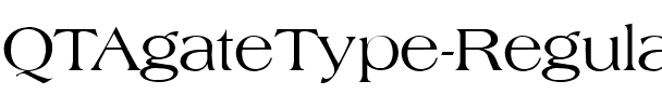 QTAgateType Regular.ttf