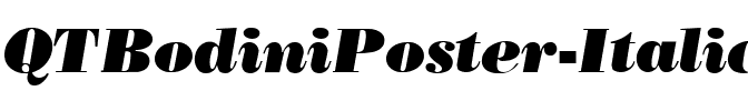 QTBodiniPoster Italic.ttf