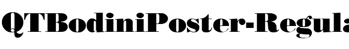 QTBodiniPoster Regular.ttf