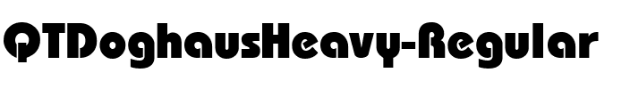 QTDoghausHeavy Regular.ttf