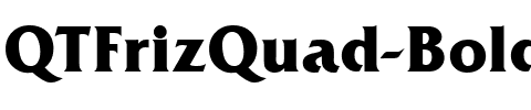 QTFrizQuad Bold.ttf