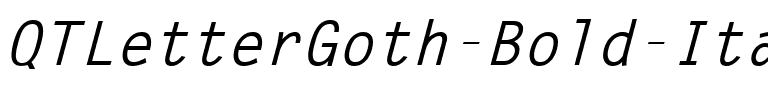 QTLetterGoth Bold Italic.ttf