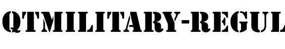 QTMilitary Regular.ttf