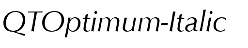 QTOptimum Italic.ttf