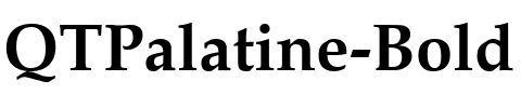 QTPalatine Bold.ttf