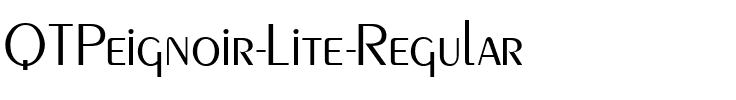 QTPeignoir-Lite Regular.ttf