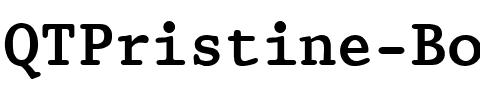QTPristine Bold.ttf