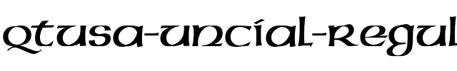 QTUSA-Uncial Regular.ttf