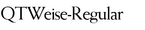 QTWeise Regular.ttf