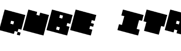 QUBE ITALIC.ttf