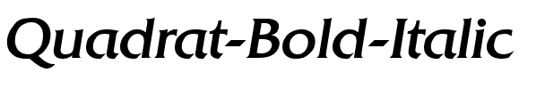 Quadrat Bold Italic.ttf