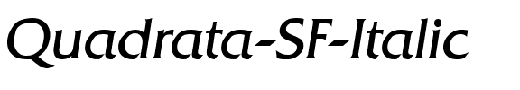 Quadrata SF Italic.ttf