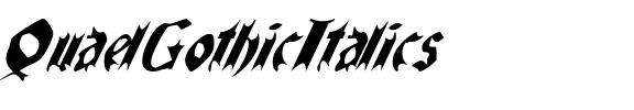 QuaelGothicItalics Regular.ttf