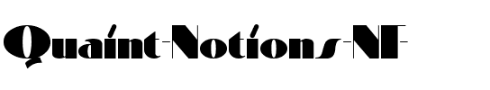 Quaint Notions NF Regular.ttf