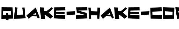 Quake & Shake Regular.ttf