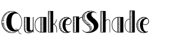 Quaker Shade Regular.otf