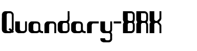 Quandary BRK Regular.ttf